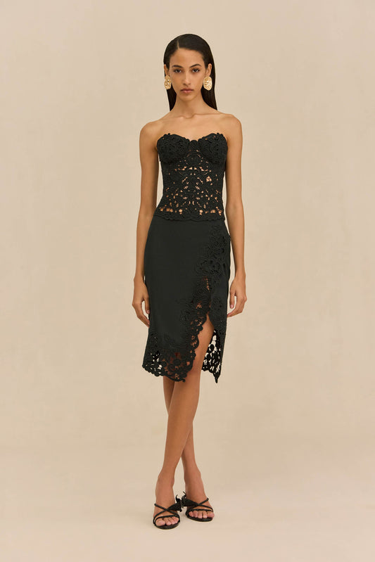 ZAIRE TOP - BLACK