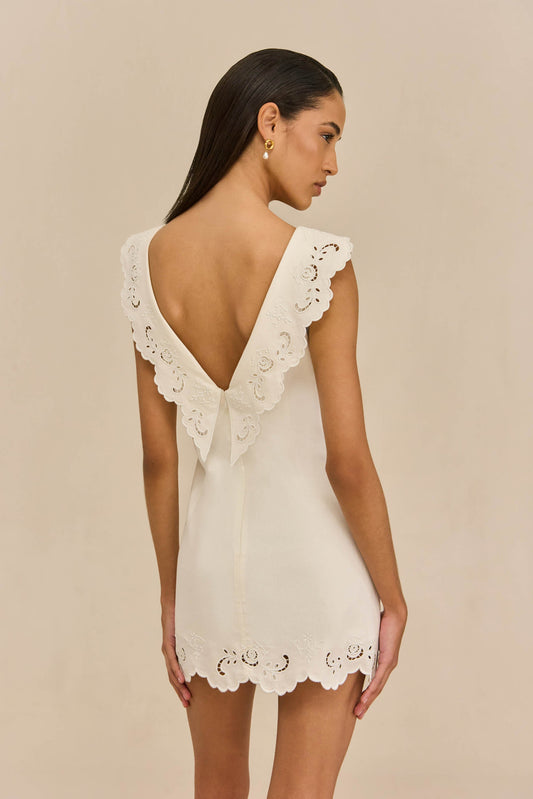 FRIDLI DRESS - OFF WHITE
