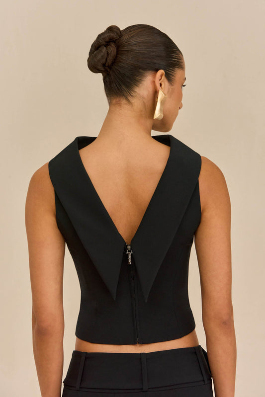 IMANIA TOP - BLACK