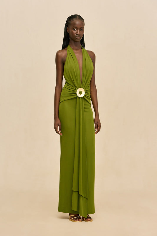 CHII GOWN - DEEP PASTURE