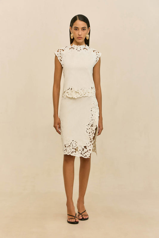 DESTRY TOP - OFF WHITE