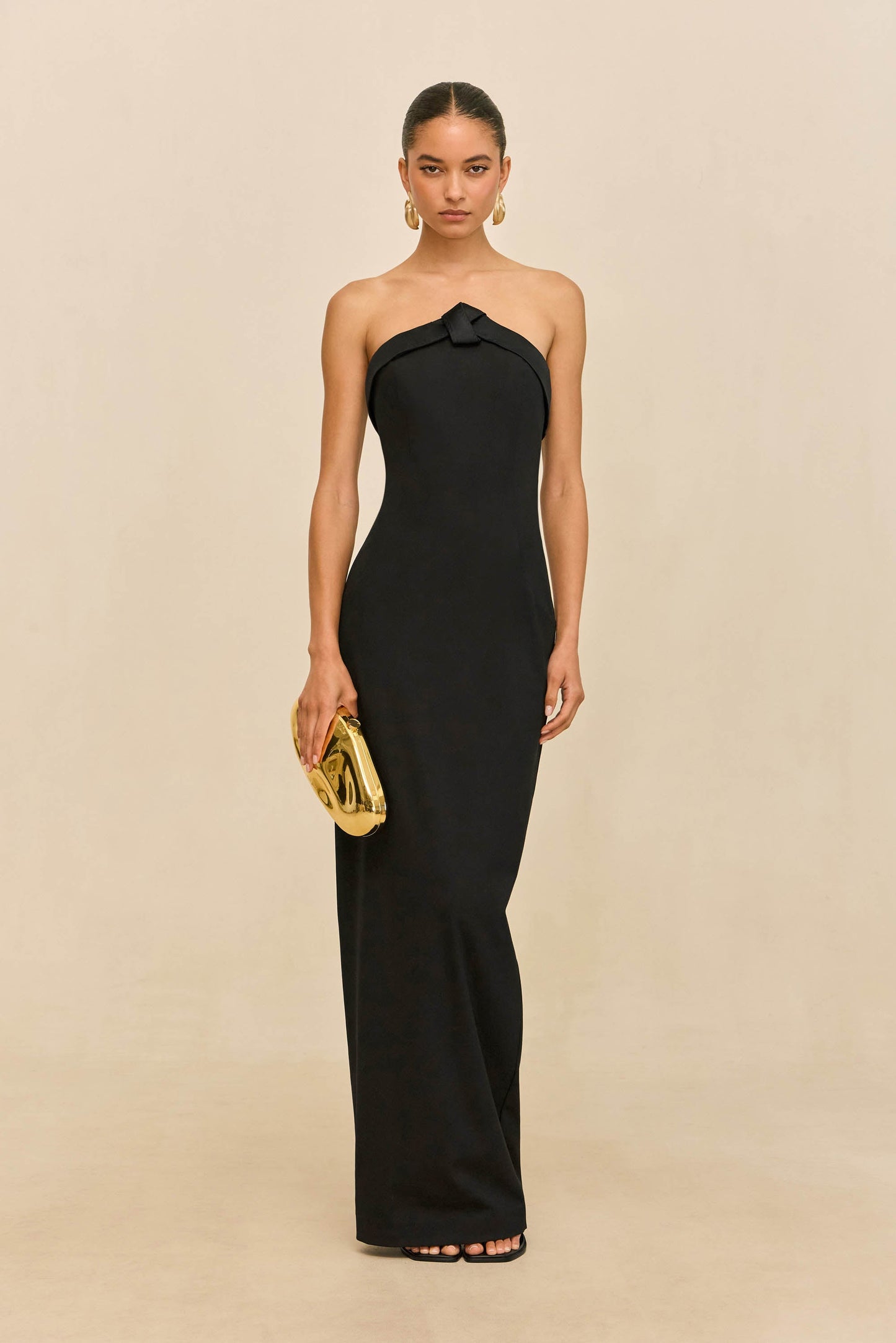 AMANAH GOWN - BLACK