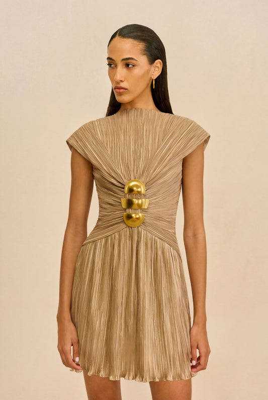 ANDROMEDA DRESS - SESAME