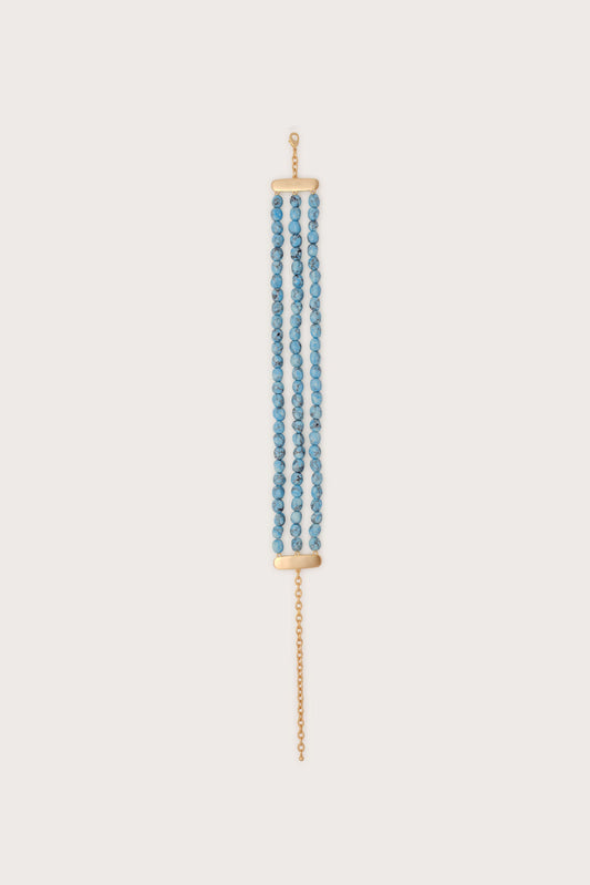 NORA CHOKER NECKLACE - IBIZA TURQUOISE