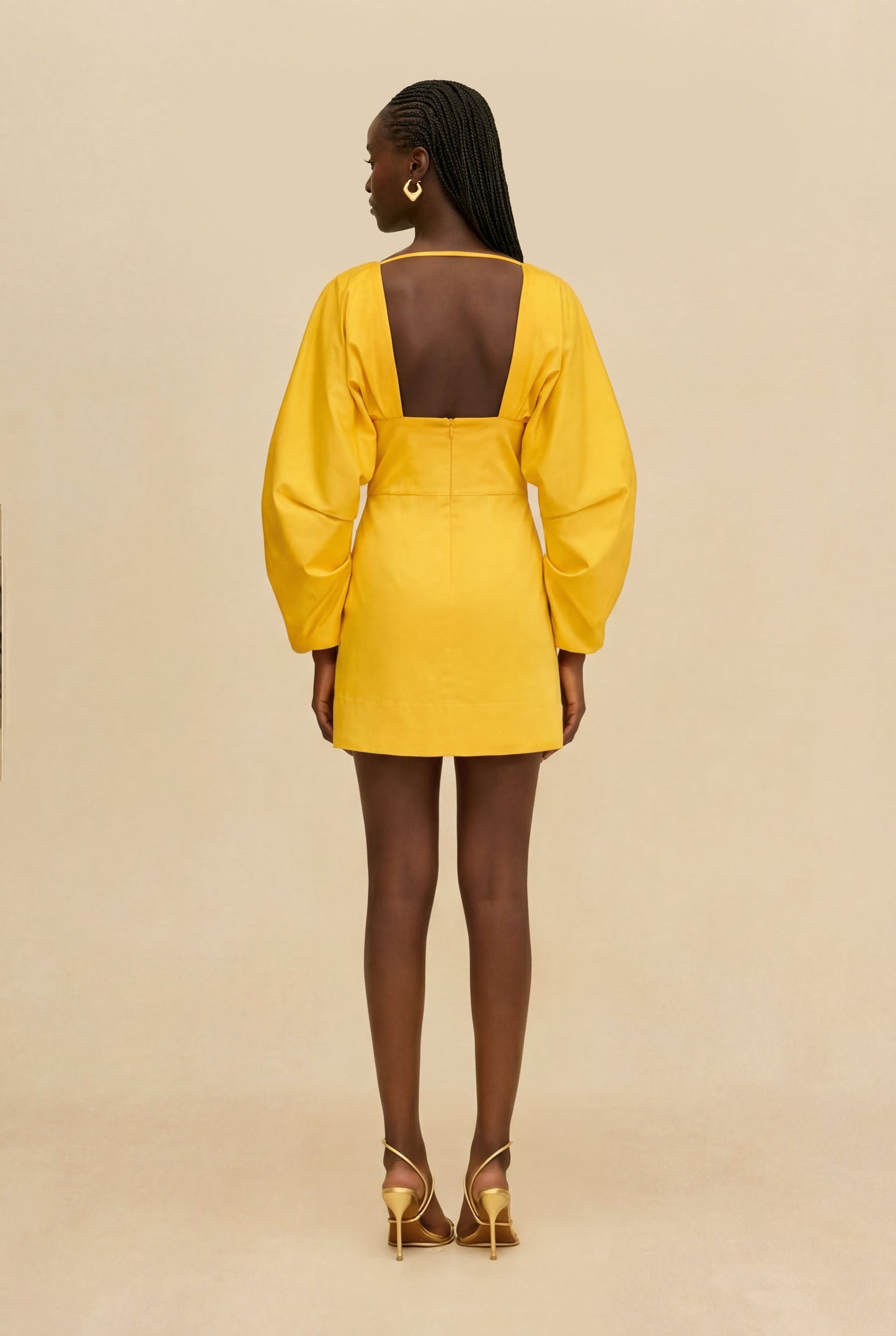 QUESTRA DRESS - MARIGOLD