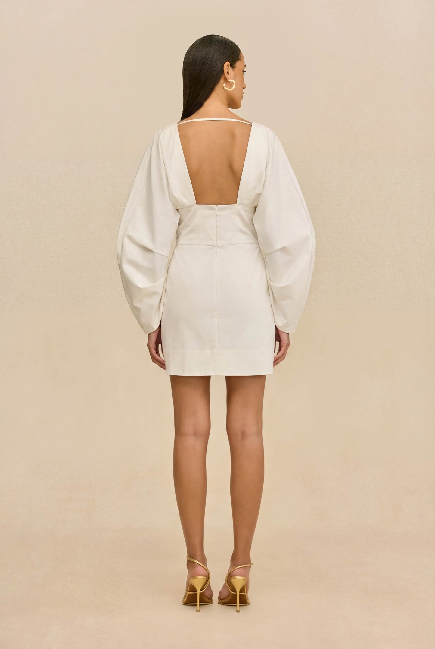 QUESTRA DRESS - OFF WHITE