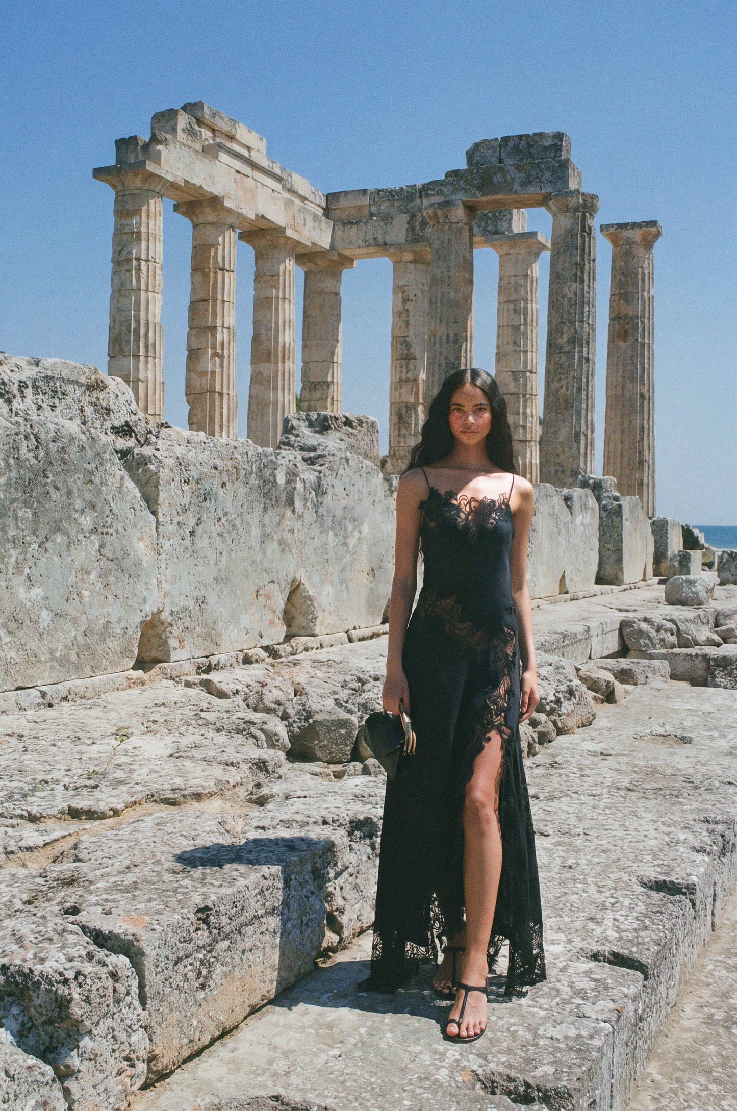 ARCADIA GOWN - BLACK