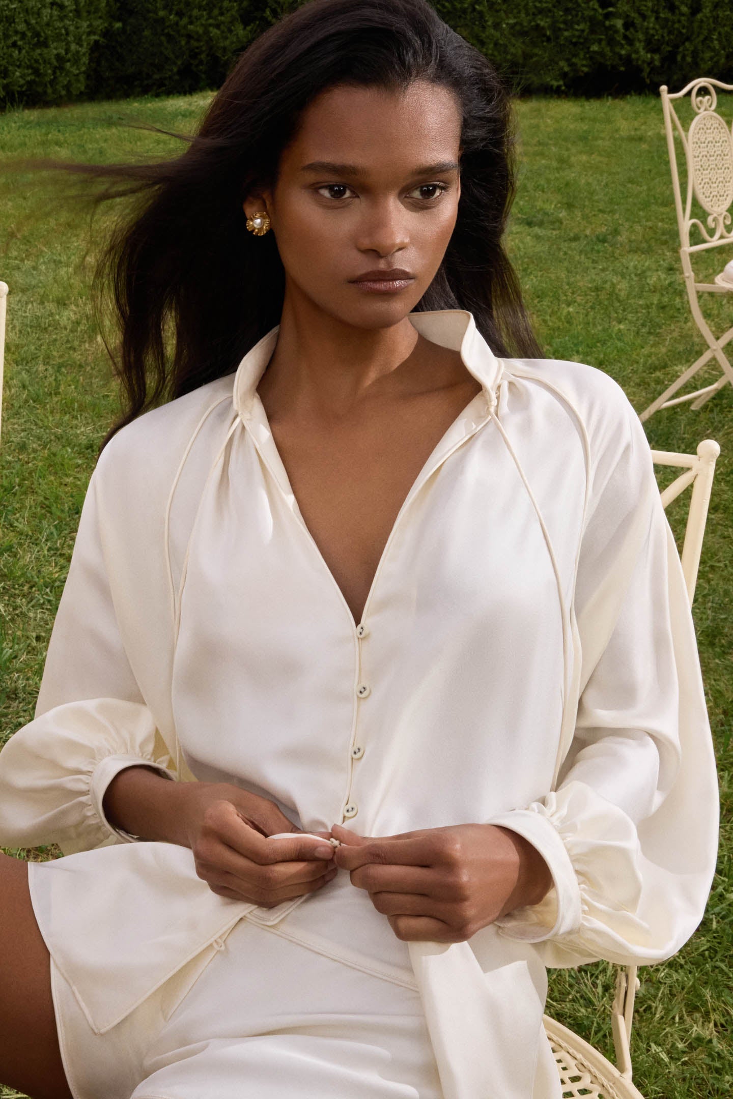 LUSIA TOP - OFF WHITE