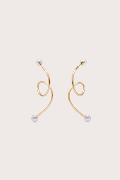 TAZIA EARRING - PEARL