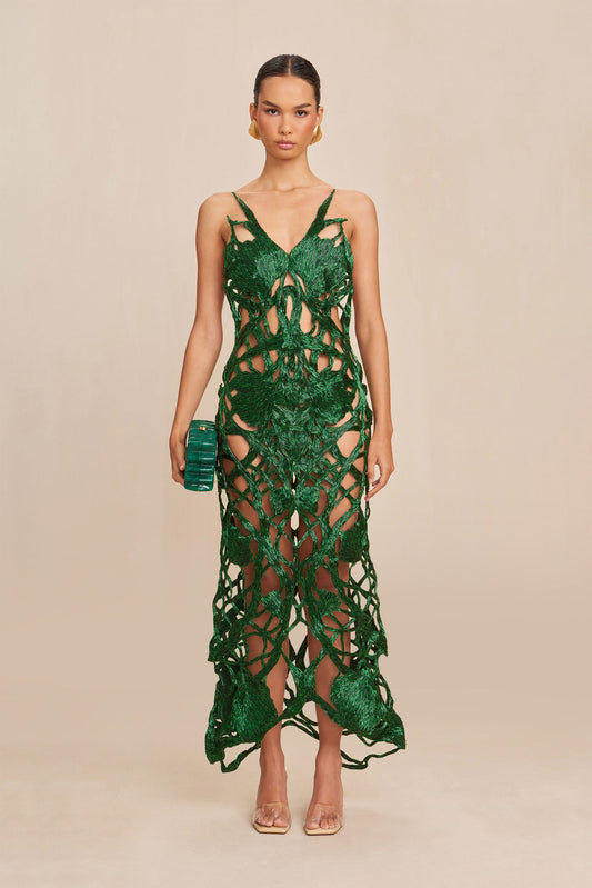 SITA GOWN - MALACHITE