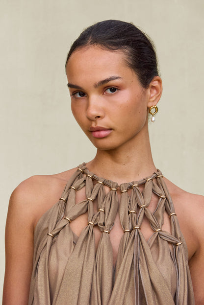 ADITI GOWN - GOLD