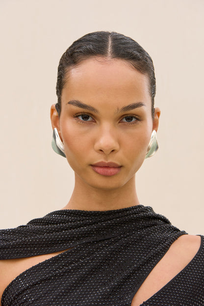 ERIN EARRING - ANTIQUE SILVER
