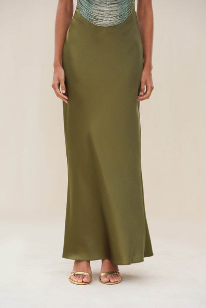 CHANTEL SKIRT - CEDAR