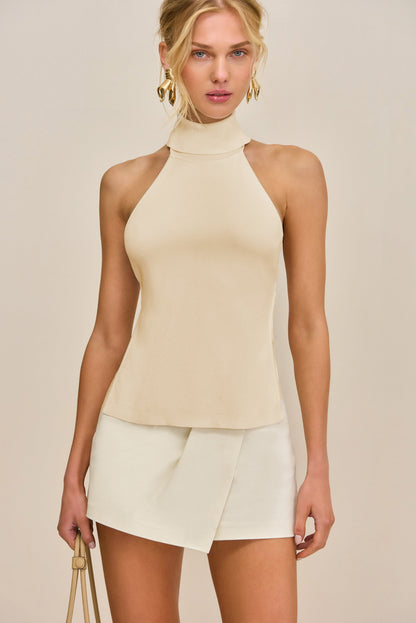WAKE KNIT TOP - BEACH