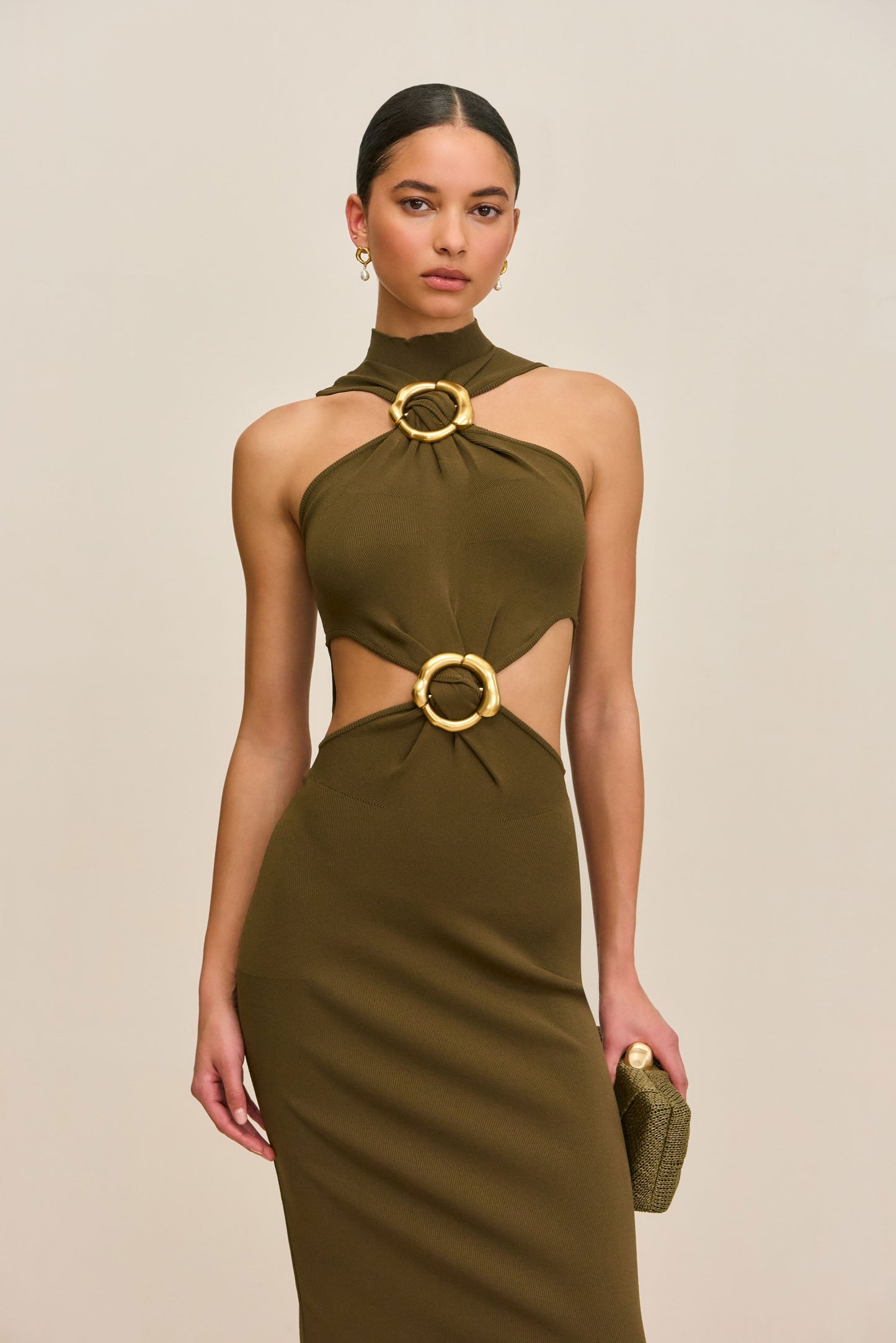 AMBAR KNIT DRESS - NYMPH