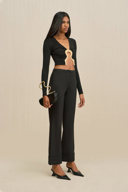 LAIA TOP - BLACK