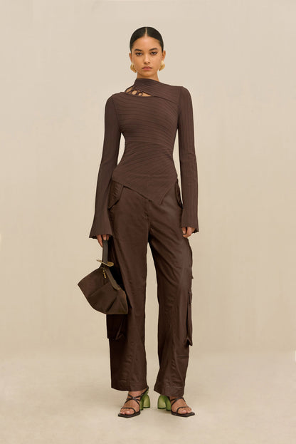 TAYLA KNIT TOP - LUWAK