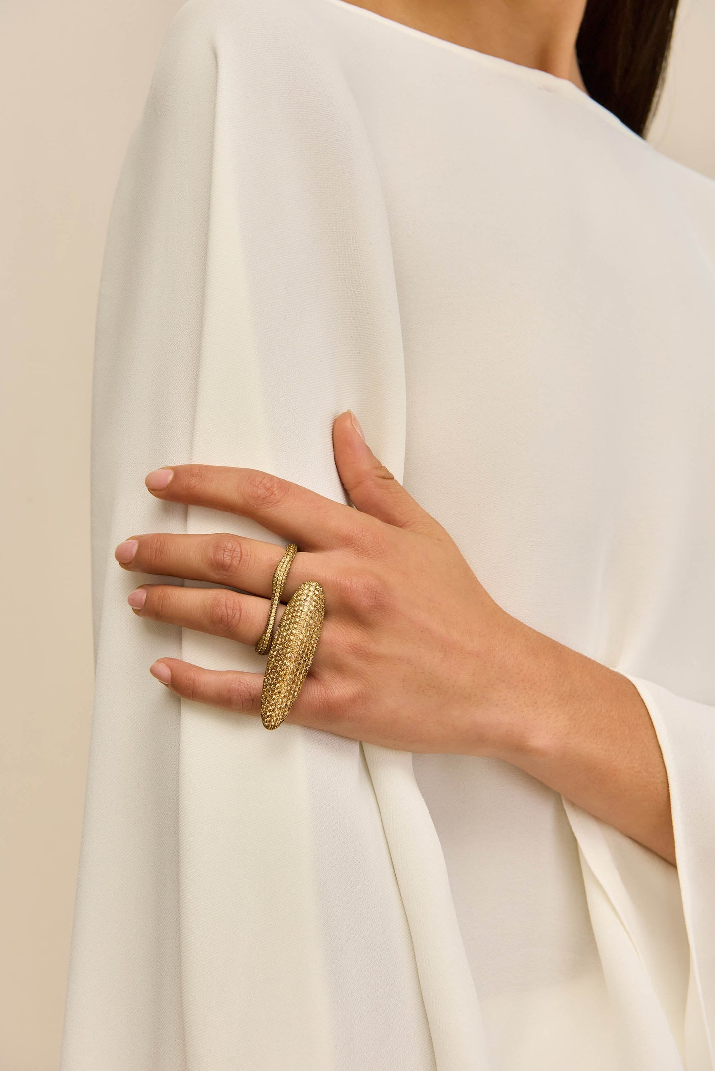 FIORE RHINESTONE RING - TIERRA