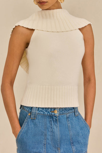 CHEN TOP - OFF WHITE