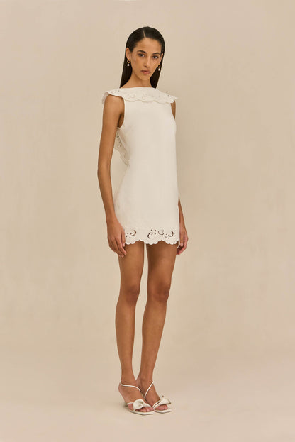 FRIDLI DRESS - OFF WHITE