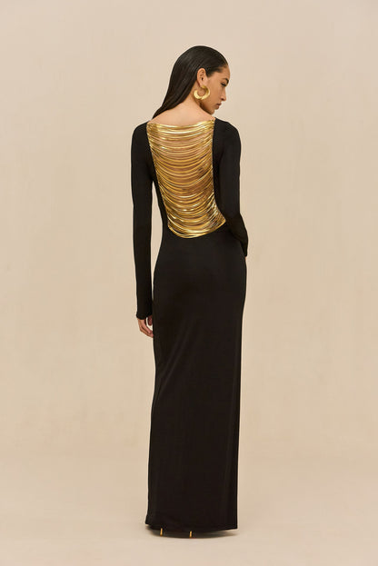 ARMAND GOWN - BLACK