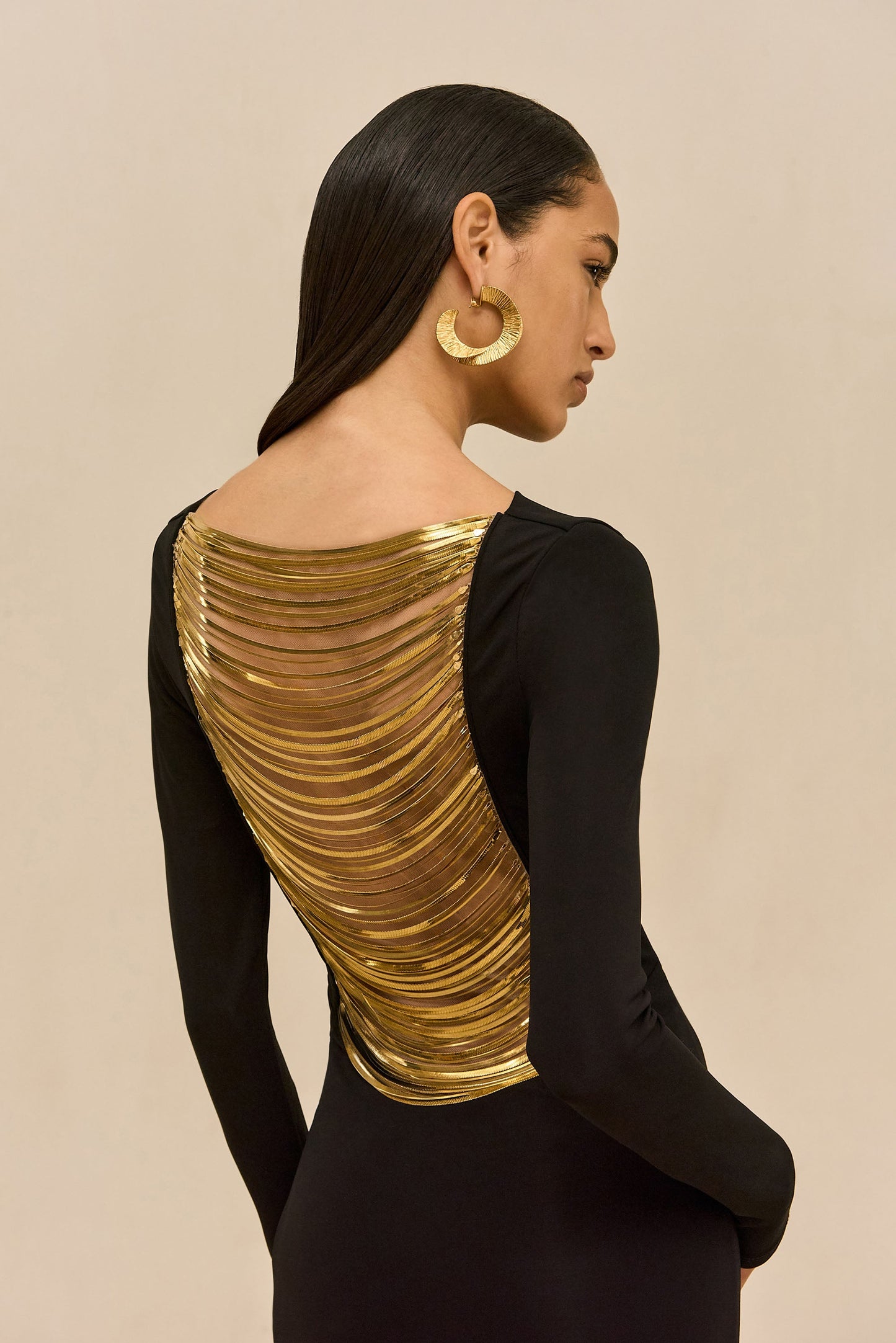 ARMAND GOWN - BLACK