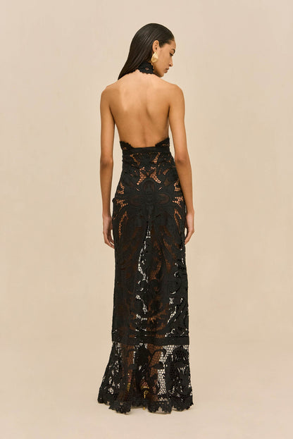 GEMINI GOWN - BLACK