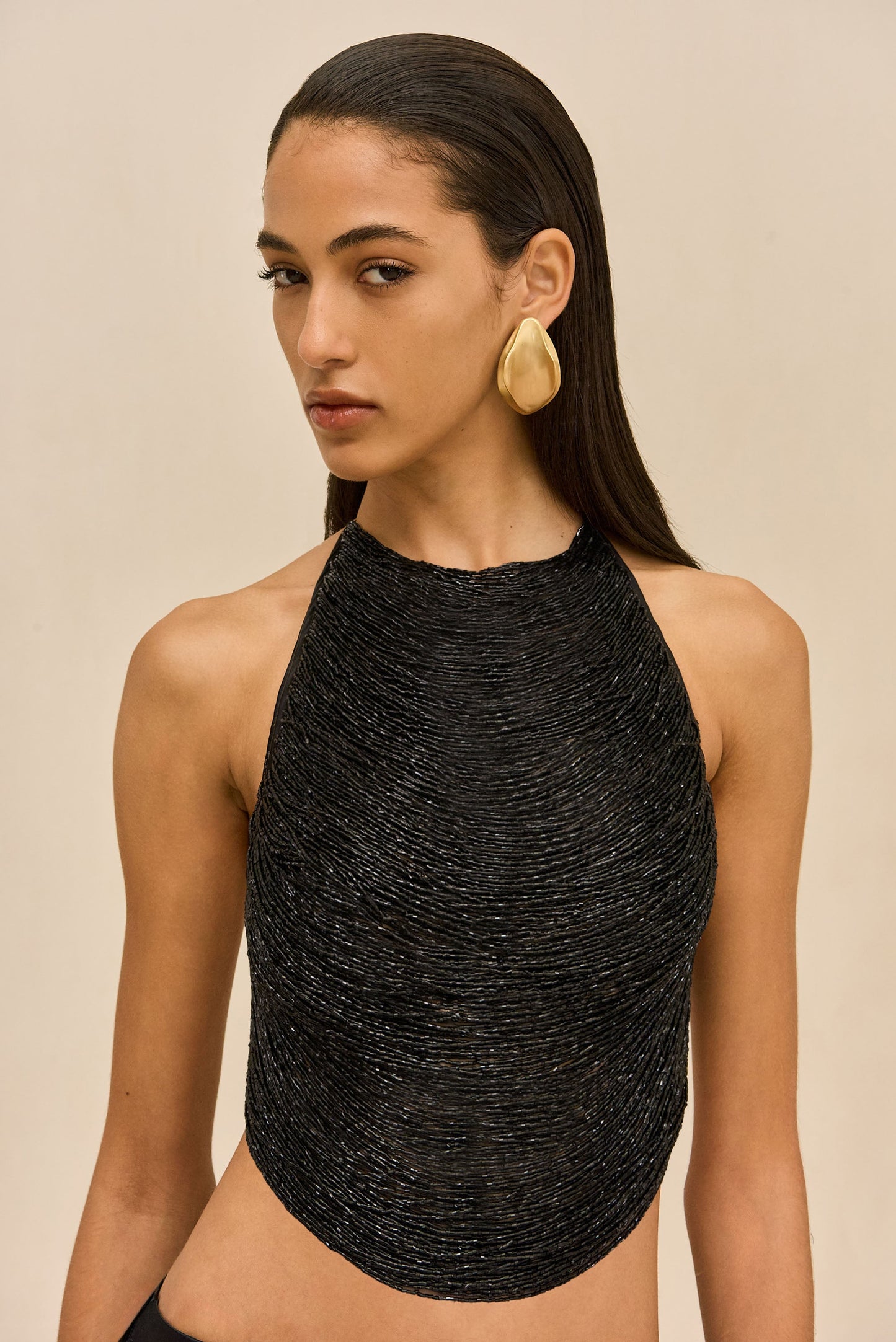 TANNER TOP - BLACK