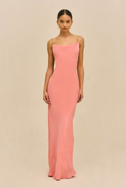 MACELYN GOWN - STRAWBERRY
