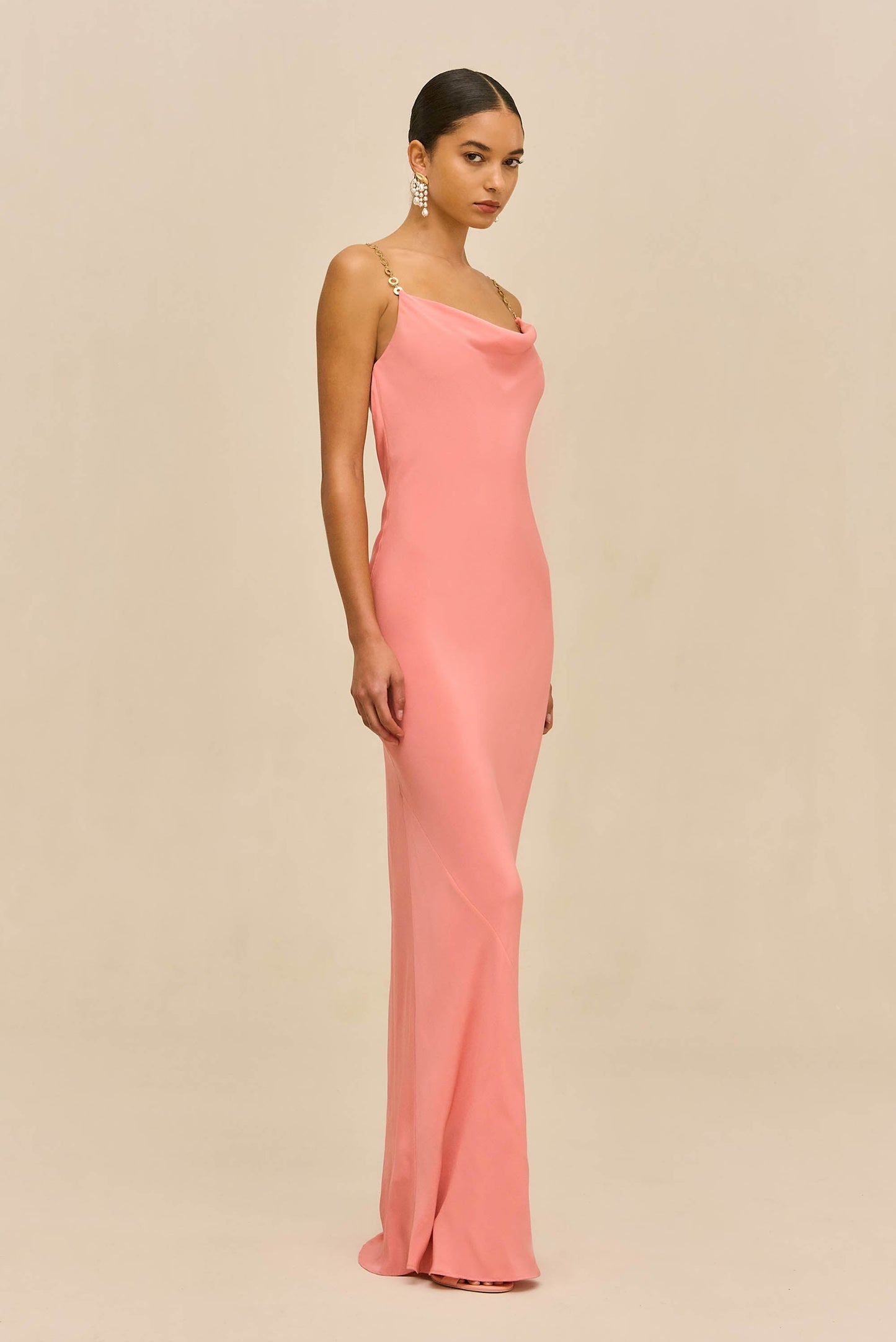MACELYN GOWN - STRAWBERRY