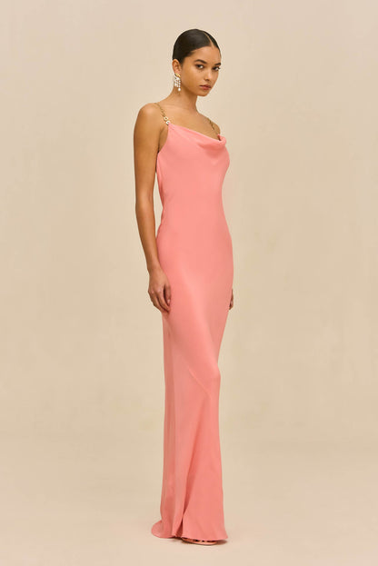 MACELYN GOWN - STRAWBERRY
