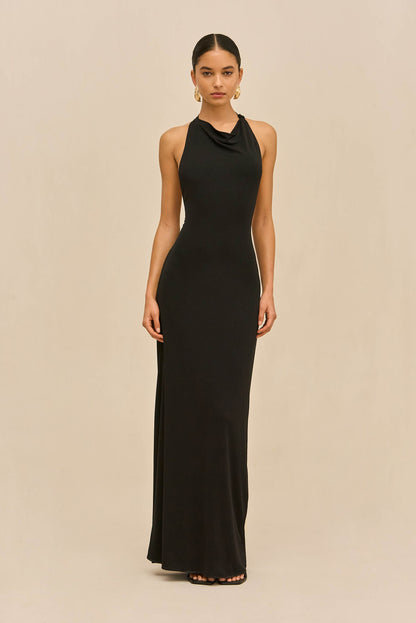 SIENA GOWN - BLACK