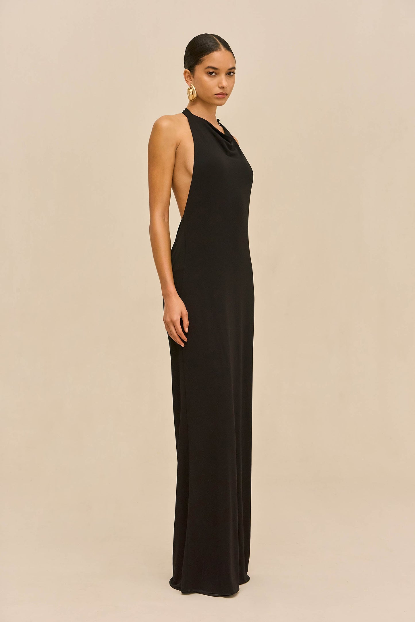 SIENA GOWN - BLACK