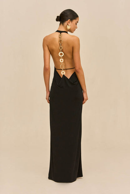 SIENA GOWN - BLACK