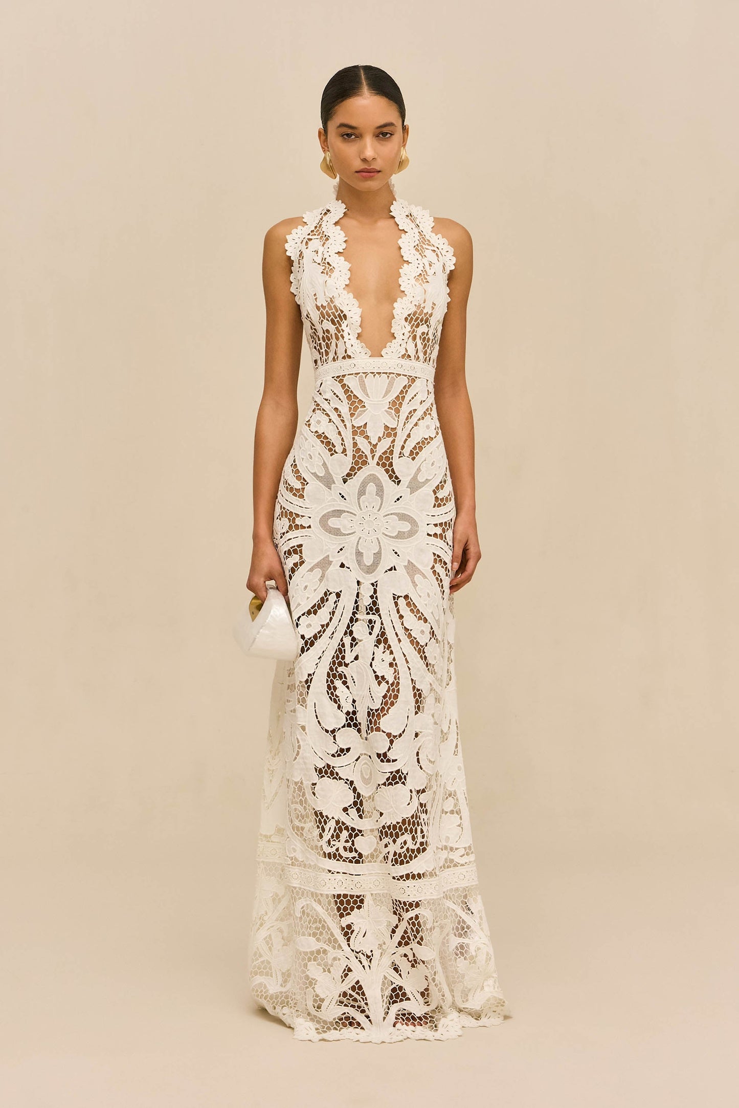 GEMINI GOWN - OFF WHITE
