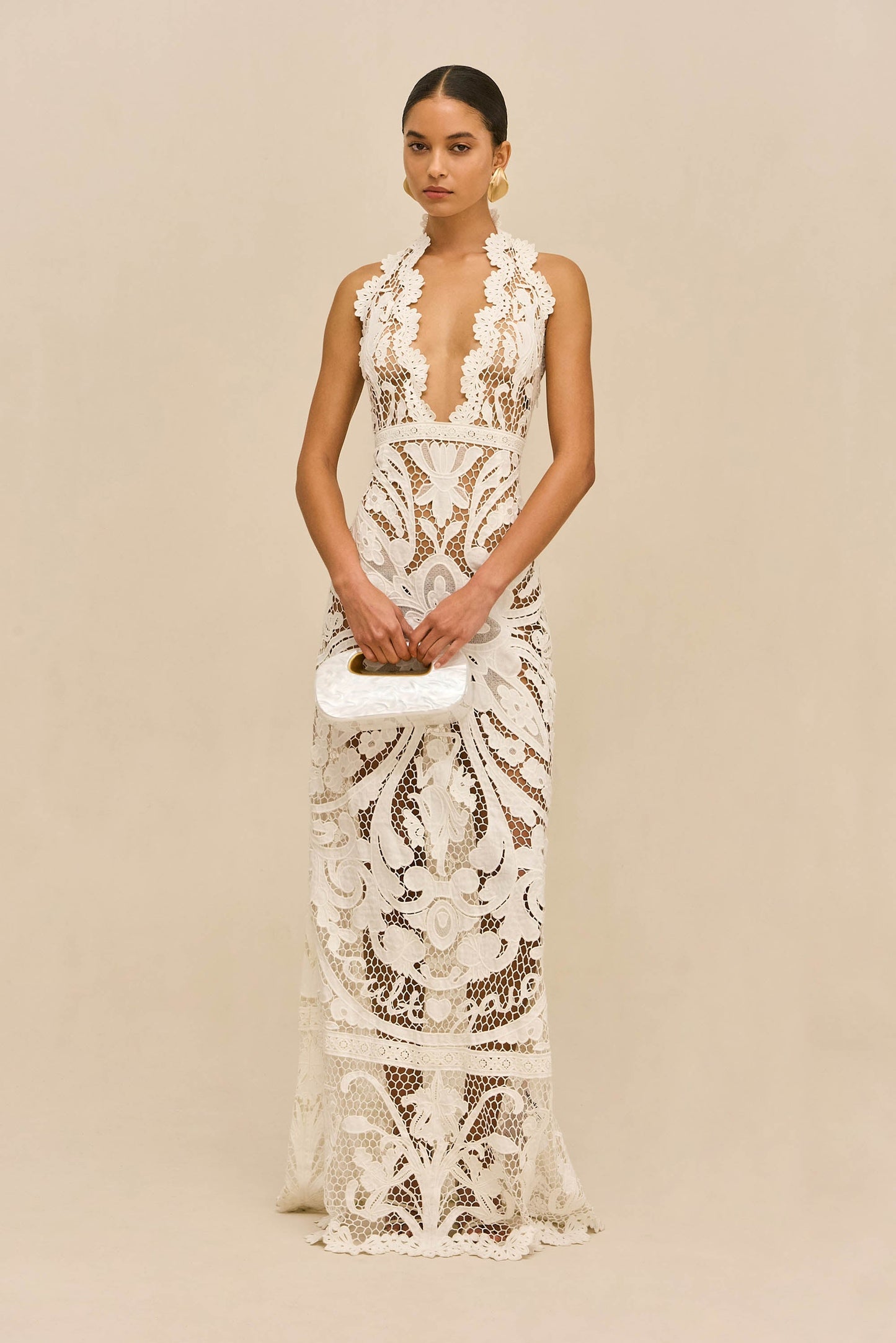GEMINI GOWN - OFF WHITE