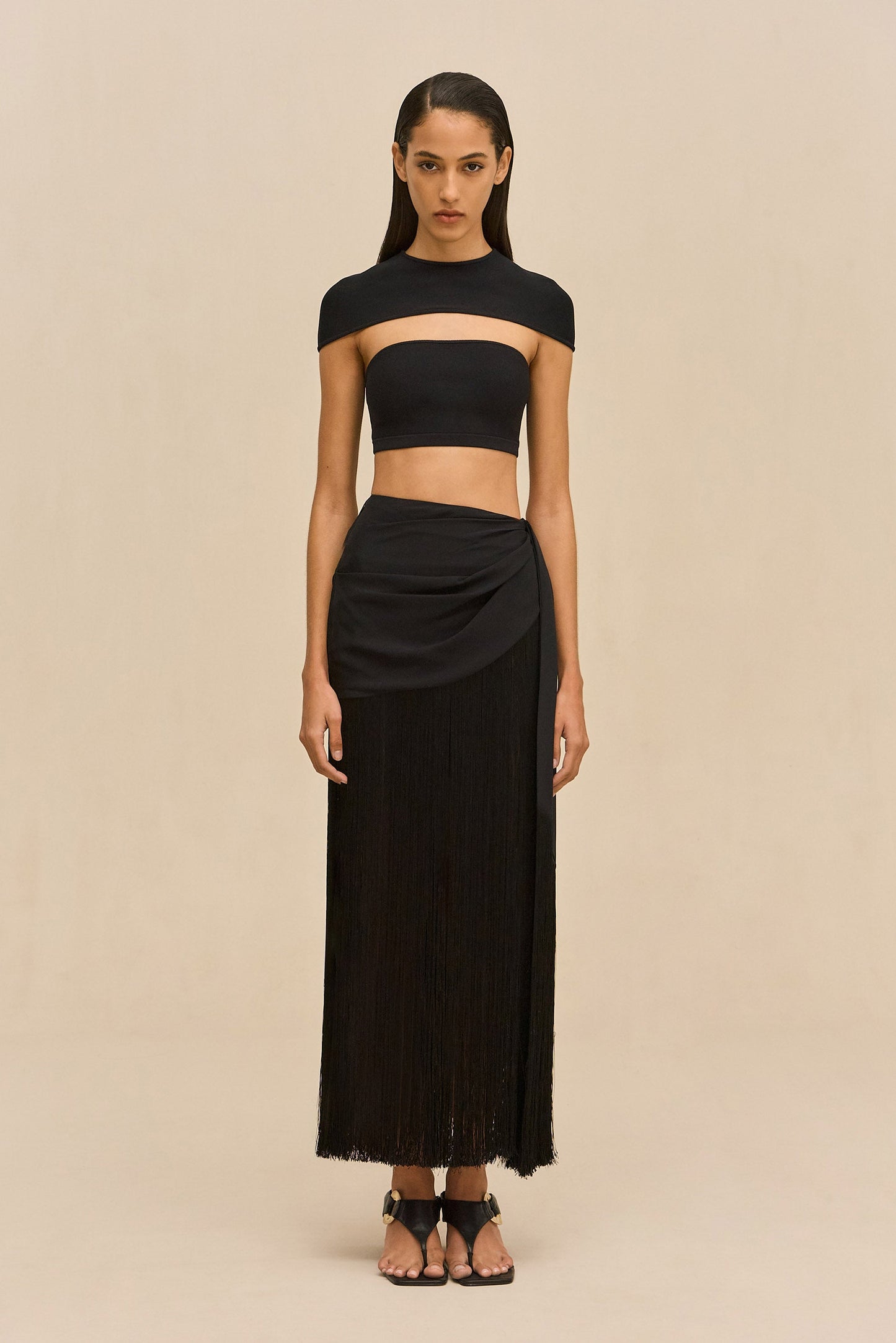 SAMAN SKIRT - BLACK