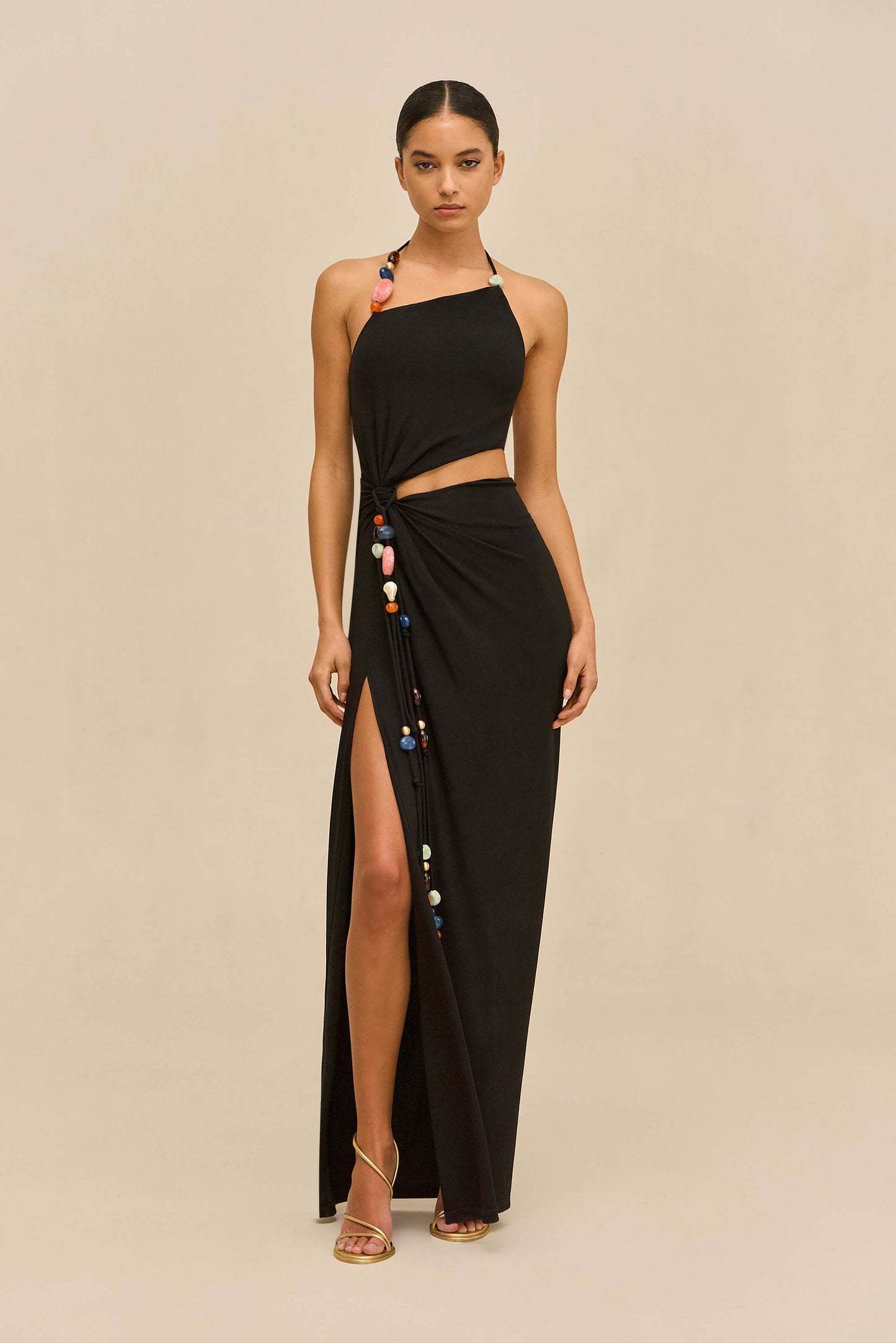 MACIE GOWN - BLACK