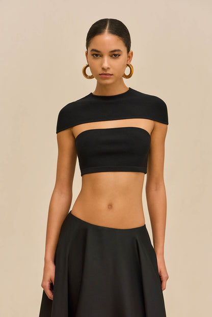 BRETT TOP - BLACK
