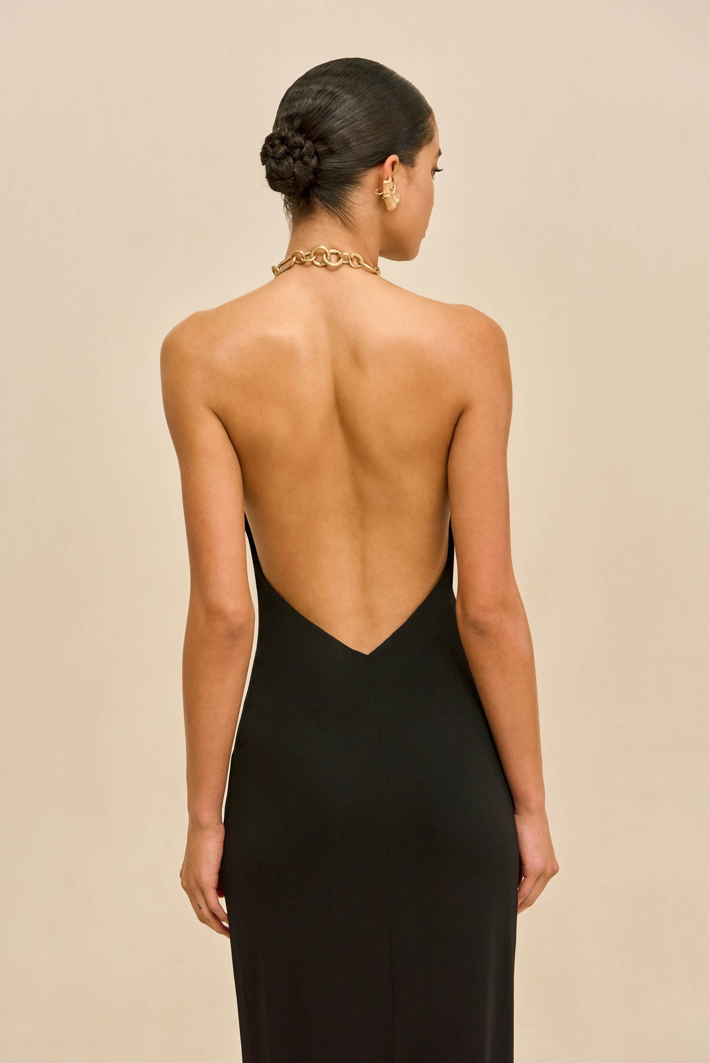 SOREN GOWN - BLACK