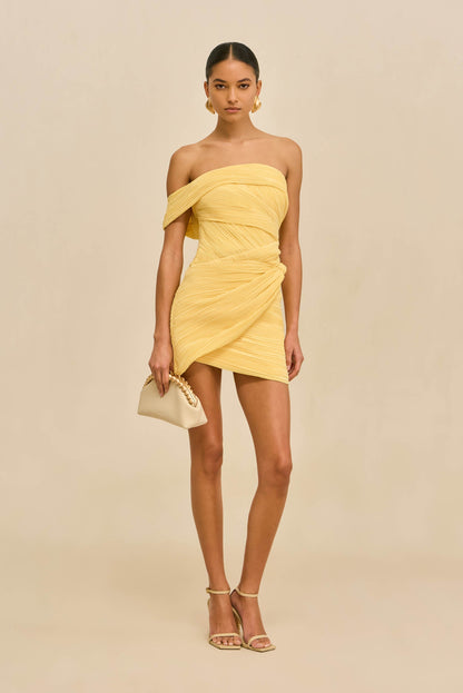 AHRA DRESS - DAFFODIL
