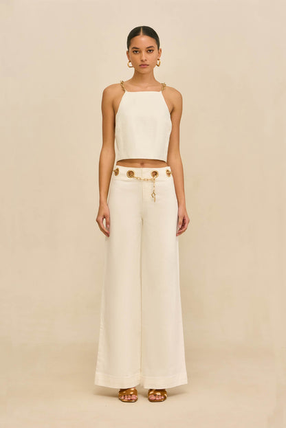 SYDNEY PANT - OFF WHITE
