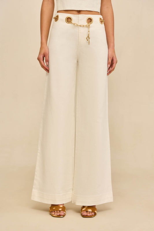SYDNEY PANT - OFF WHITE