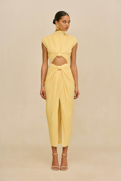 INAYA DRESS - DAFFODIL