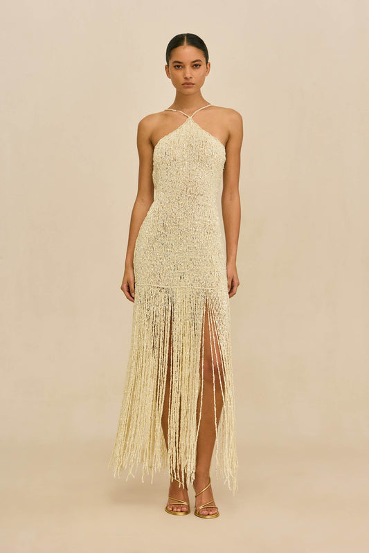 WARRIN GOWN - OFF WHITE