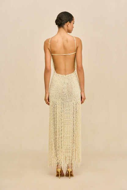 WARRIN GOWN - OFF WHITE