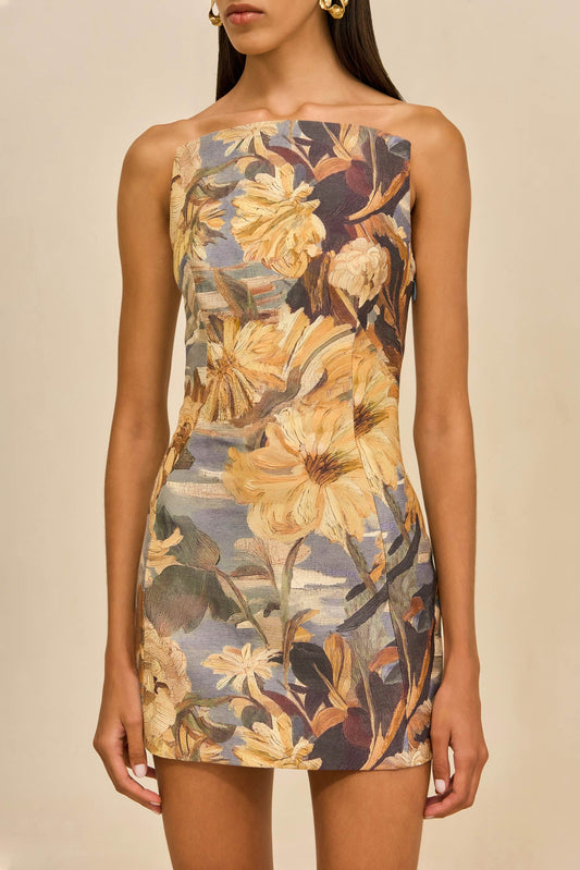 WREN DRESS - WILD DAHLIA
