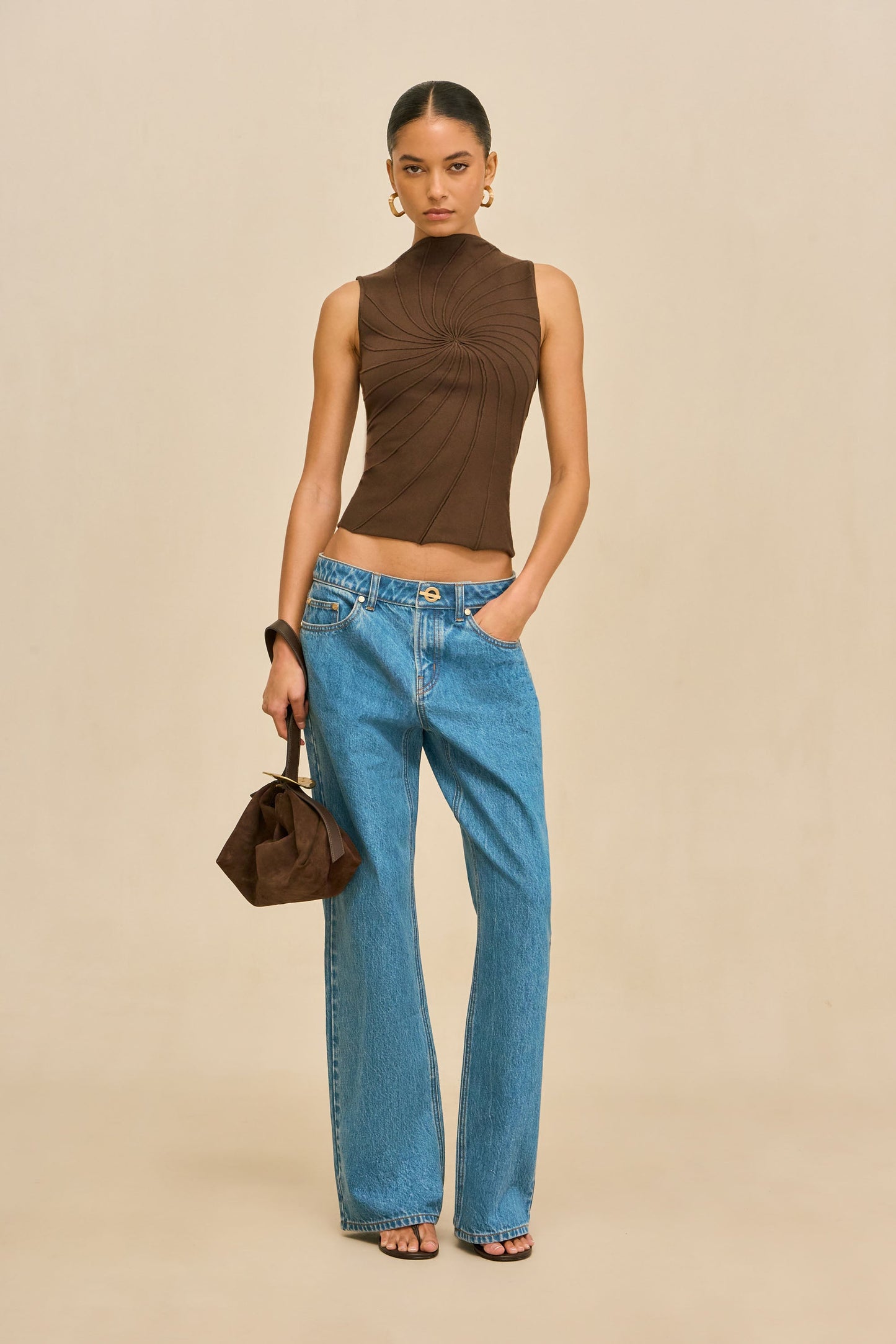 MICAH KNIT TOP - LUWAK