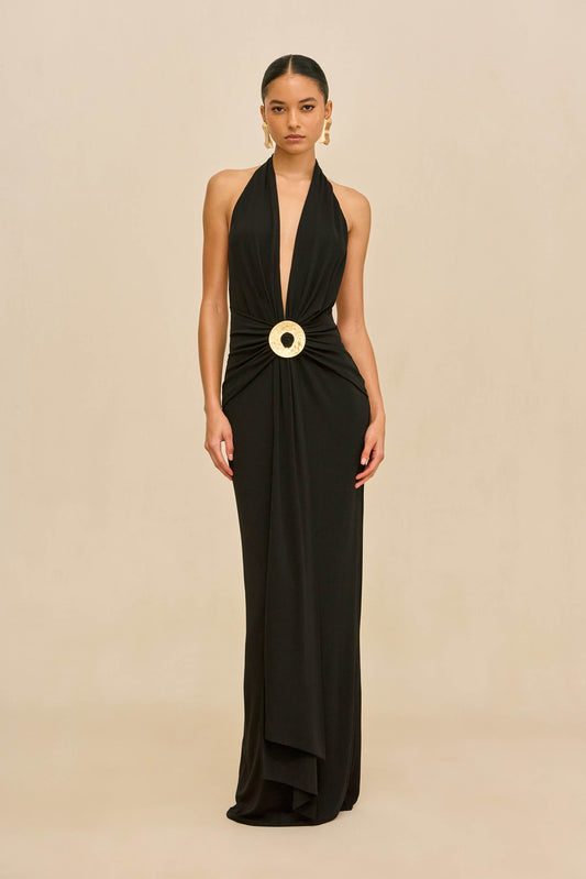 CHII GOWN - BLACK