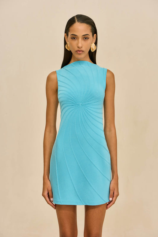 PHILIPPA KNIT DRESS - IBIZA